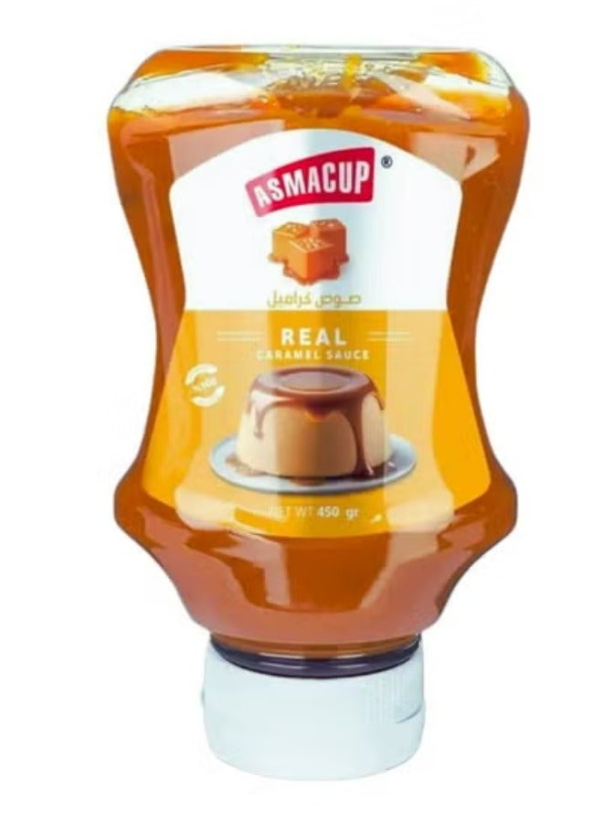 ASMACUP Caramel Sauce Squeeze - 480Gm - Image 1